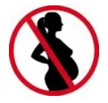 forbidden to pregnant women -6 months