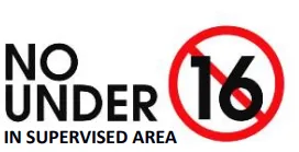 forbidden to child bellow 16 in RP zone